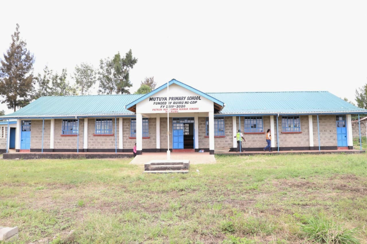 Mutuya Primary School –new school